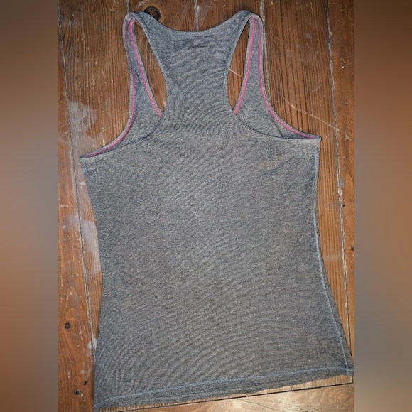 Express Women's Gray Smooch Stretch Top - Picture 3 of 3